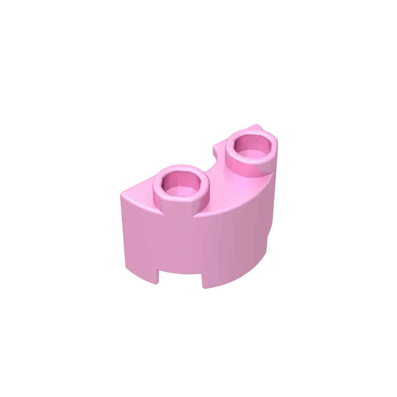 

Gobricks 1 шт. MOC Brick Round Half 1x2, совместимый с 68013, модельми строительных блоков, детали, детская развивающая сборная игрушка