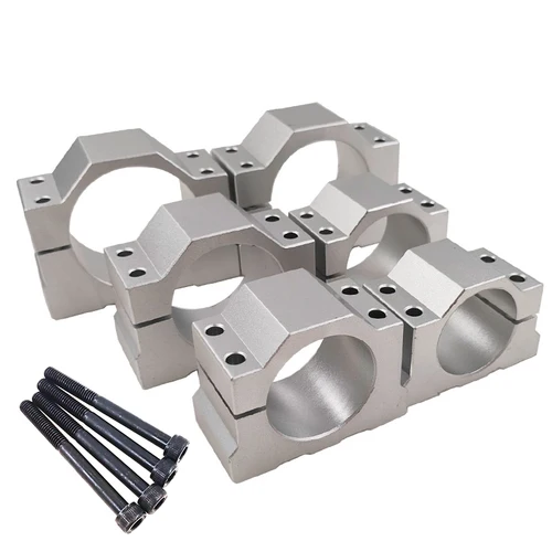 Asiento de Base de raqueta de 48mm, asiento de fijación de husillo eléctrico de 52mm, Base de fijación de 65mm, asiento fijo, soporte de aleación de Metal de 45mm