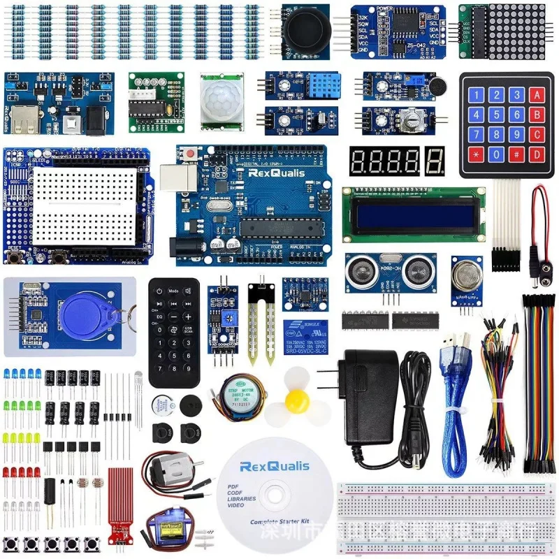 2024Style SuperRFIDKit Maker Ultimate SuitUNO R3Placa de desenvolvimento oficial, vários produtos populares