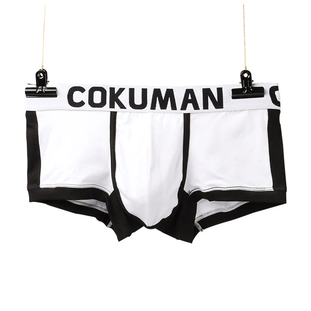 

Breathable Trunks Cotton Boxer Shorts Athletic Activities 90 Cotton Material Classic Style Comfortable Fit Solid Pattern