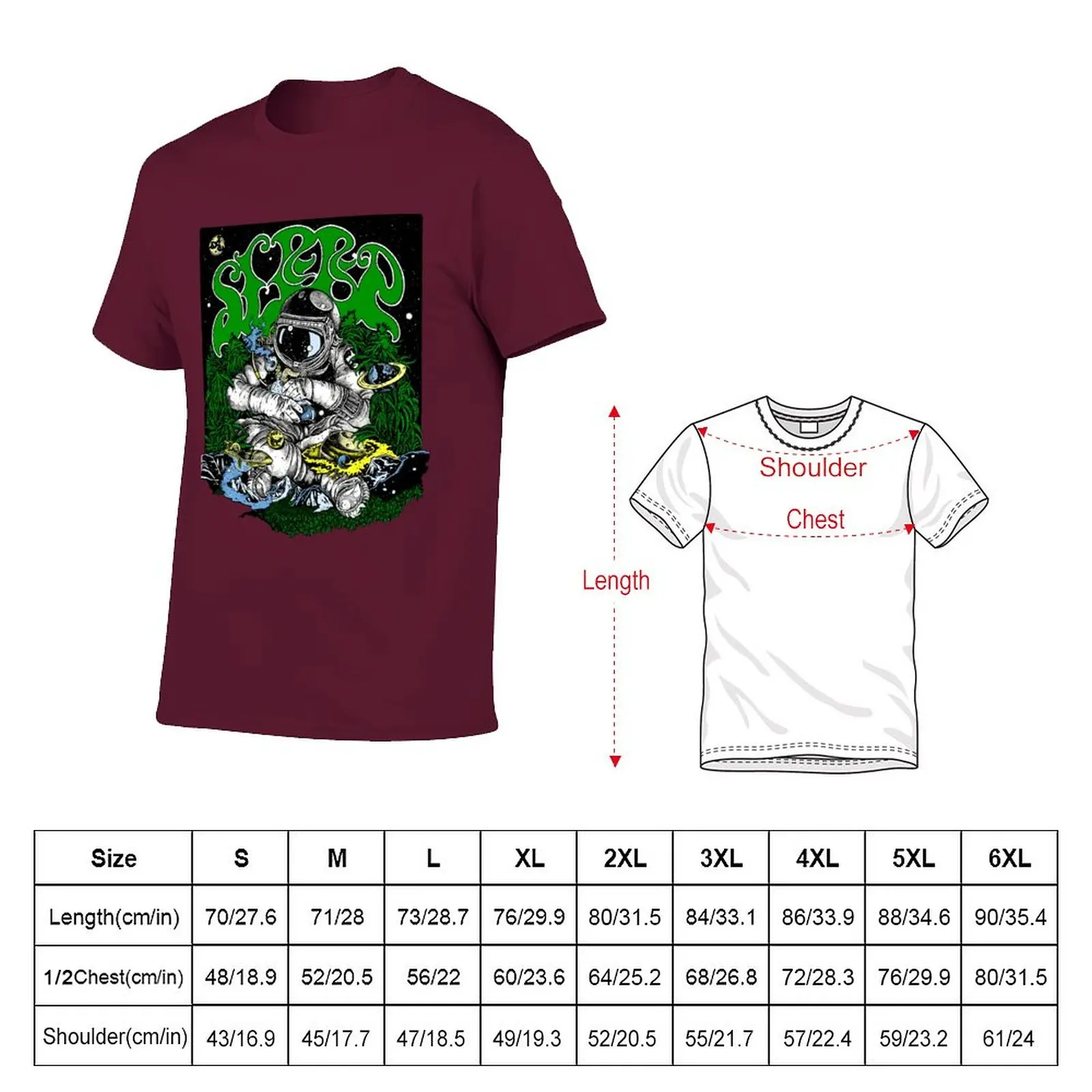 New Sleep metal sludge stoner band - The Marijuanaut [Purple] T-Shirt quick drying t-shirt mens plain t shirts