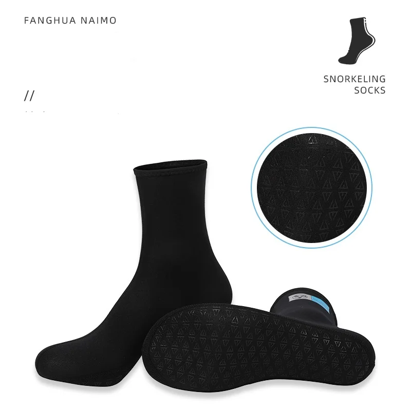 

3MM Scuba Keep Warm Outdoor Water Sports Quick-drying Snorkeling Swim Socks Neoprene Spearfishing Kayaking Board Beach Socks