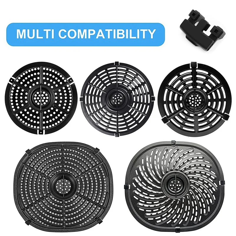 6Pcs Rubber Bumpers For Instant Vortex COSORI Air Fryer,Anti-Scratch Protective For Replacement Air Fryer Accessories