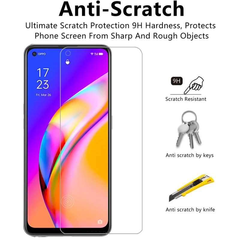 زجاج واقي لهاتف oppo f19 pro plus 5g واقي للشاشة زجاج مقسى على Ops opp f 19 19f f19pro 6.43 ملحقات طبقة أمان