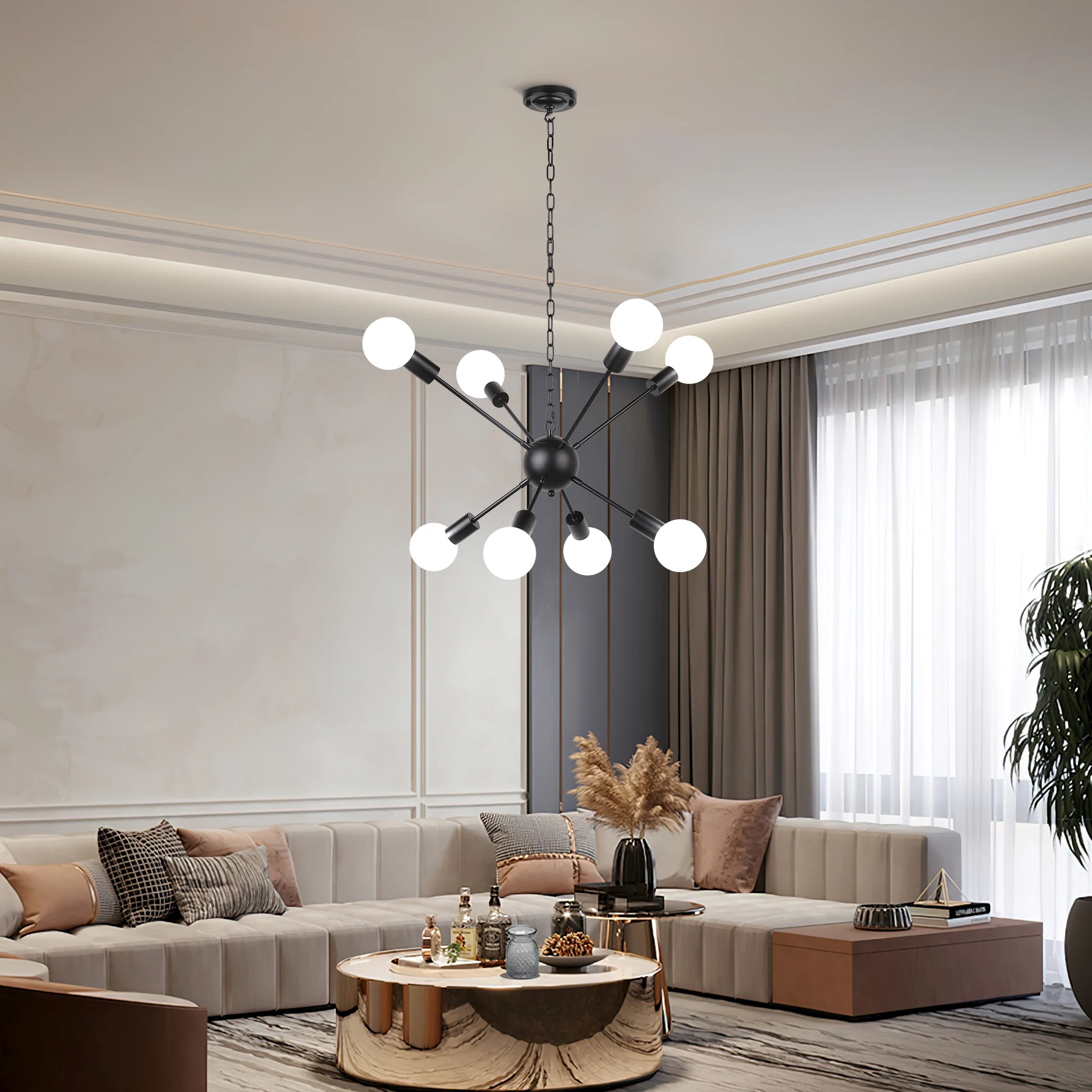 

LED Ceiling Hanging Chandelier Lighting Long Position Platfond Lamp Kitchen Dinng Living House Room Pendant Light Home Decor E27