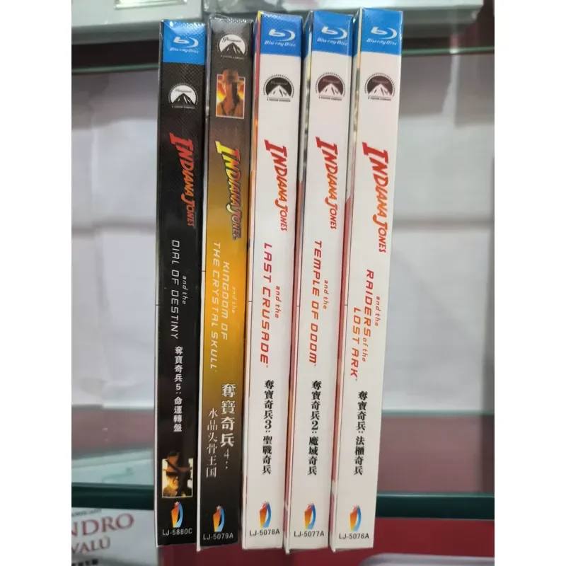 Indiana Jones 1 a 5 Edición de Coleccionista en Blu-ray Disc