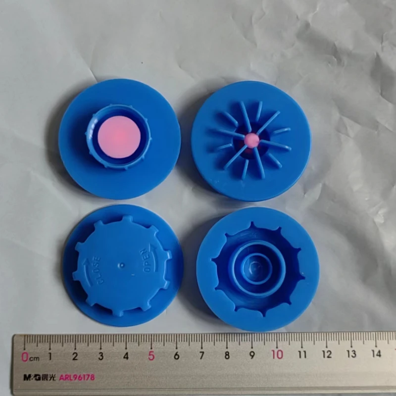 3-Layer Leak-Proof 33mm Silicone Sealed Valve for Vacuum Compression Storage Bag Food Preservation Box Supplies