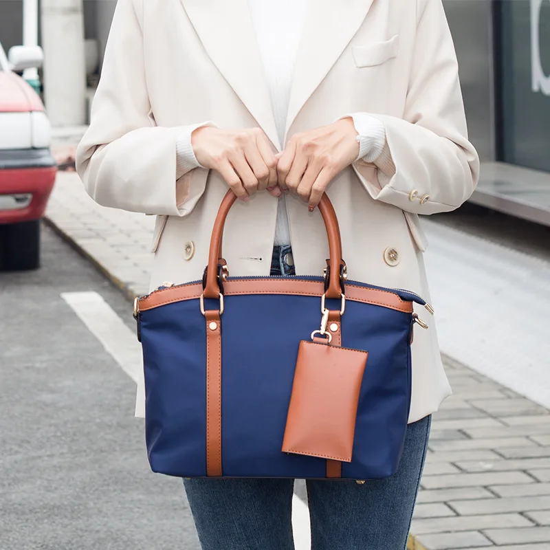 

Oxford cloth bag female 2024 spring new tide fashion Tote large capacity single shoulder crossbody commuter bag