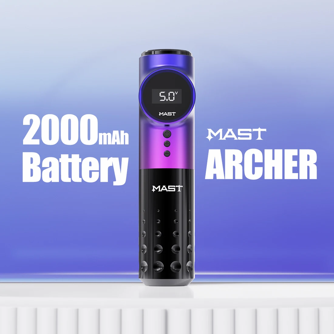 

Mast Archer Wireless Tattoo Machine Digital LED Display Battery Pen Permanent Makeup For Body Art PMU Machine