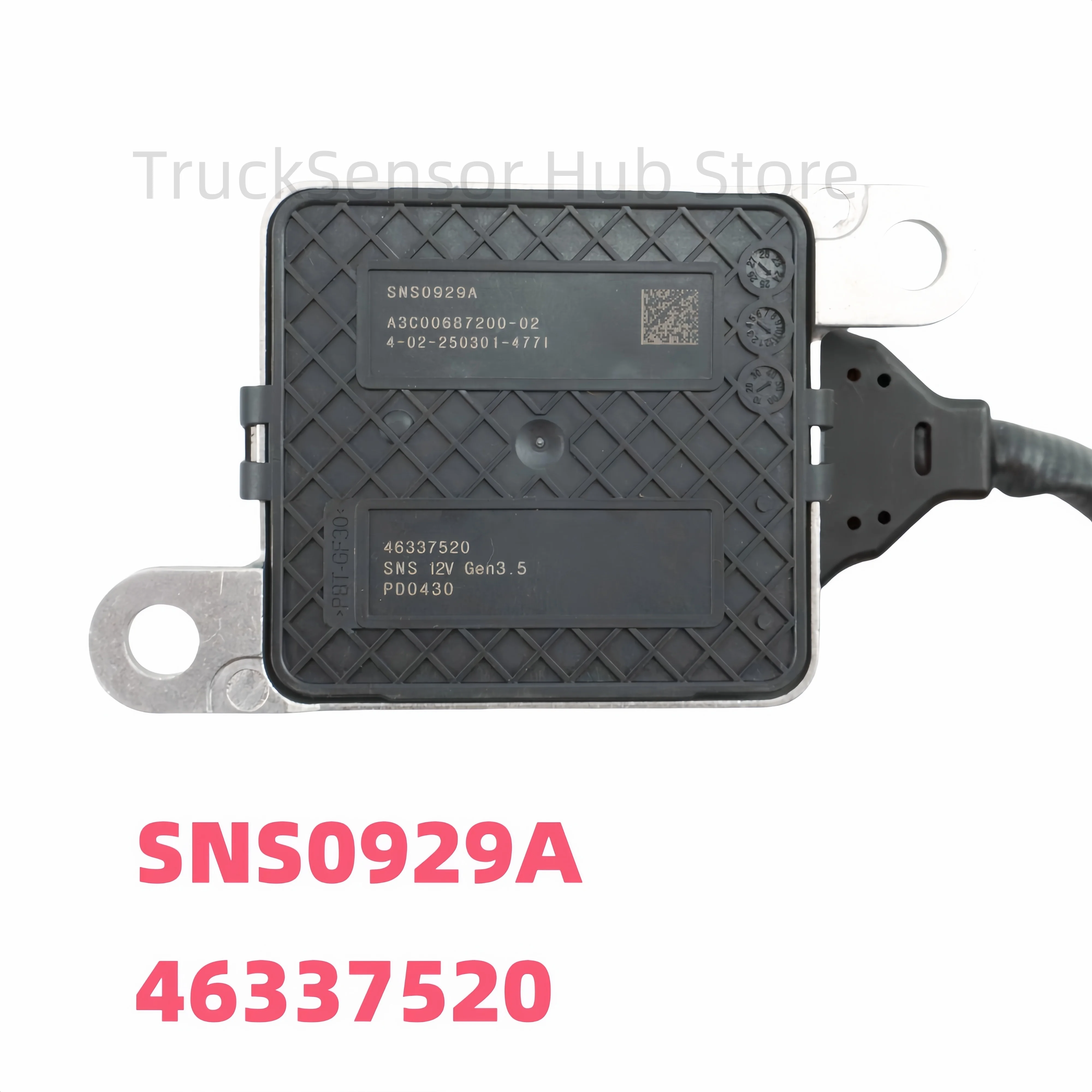

46337520 SNS0929A，New Nitrogen Oxide Sensor NOX Sensor，Fiat Doblo Cargo (263) 1.6 D Multijet,00463375200,A3C00687200-02,Euro6