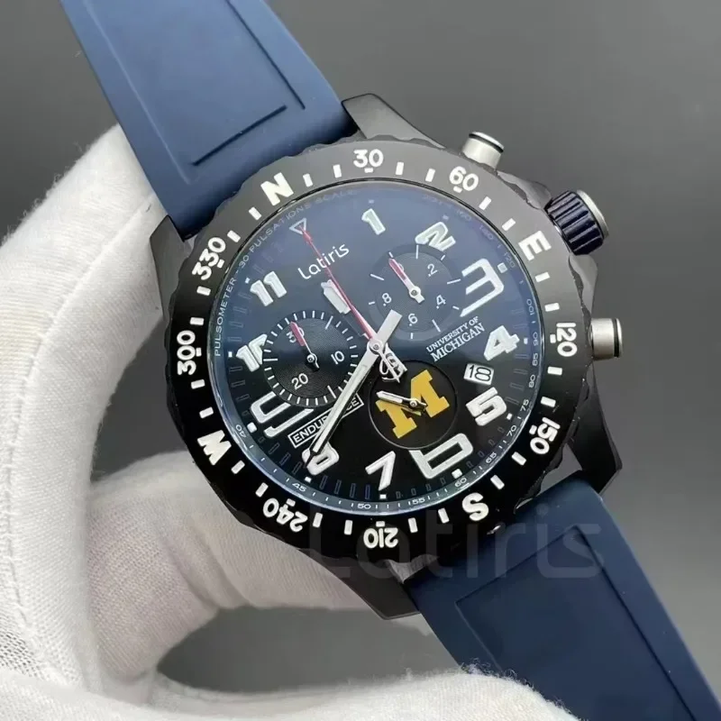 2025 Luxury Minimalist Three Needle Automatic Dating Car Dating New Gift Watch Men's Watch Premium Leather Strap Quartz Watch