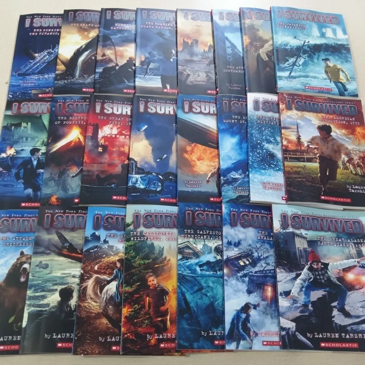 سلسلة Survivor المجلد 23 الإصدار الإنجليزي "I Survived" دليل البقاء على قيد الحياة من الخيال التاريخي الكوارث #5