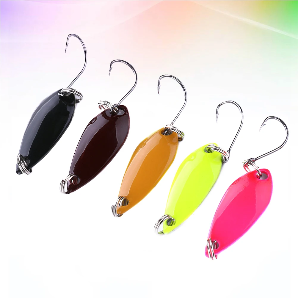 

Metal Sequin Fishing Bait Sequins Baits Artificial Bionic Single Hook Lure Fake