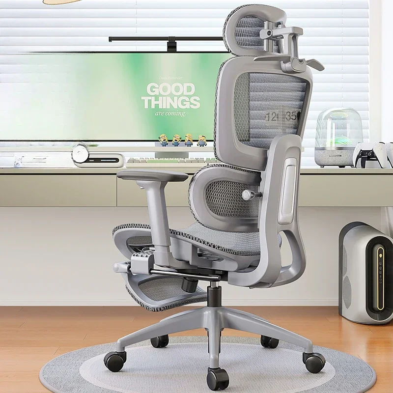 Ergonomic Chair with Waist Support, Tilted and Breathable, Perfect for Computer Desk and Study Room, Suitable for Long Sitting