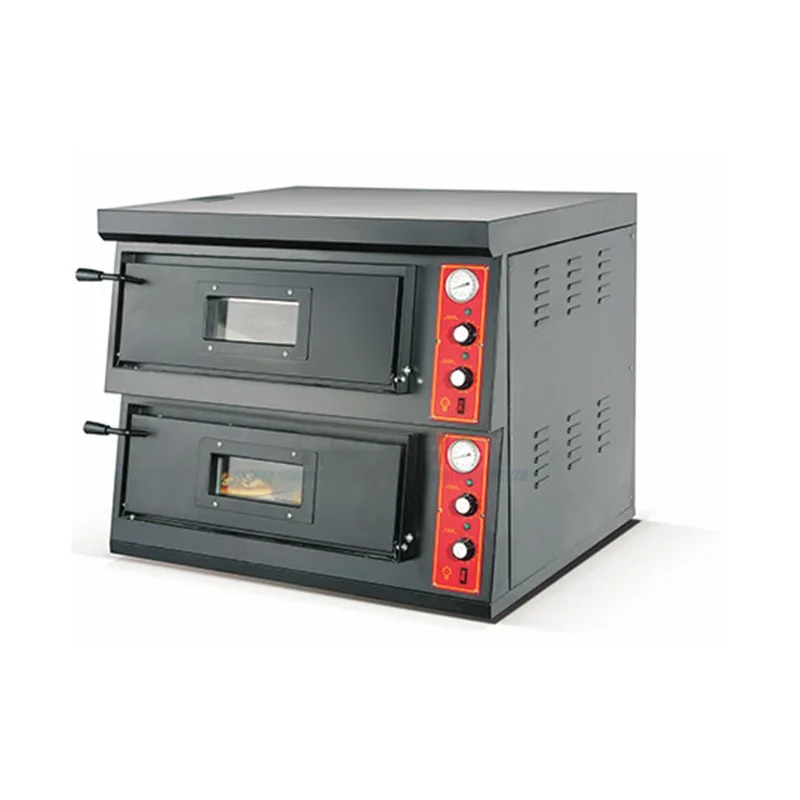 Premium Popular Electric Stainless Steel Pizza Baking Oven with Stone Bakery Equipment Industrial Pizza Oven Baking Equipment