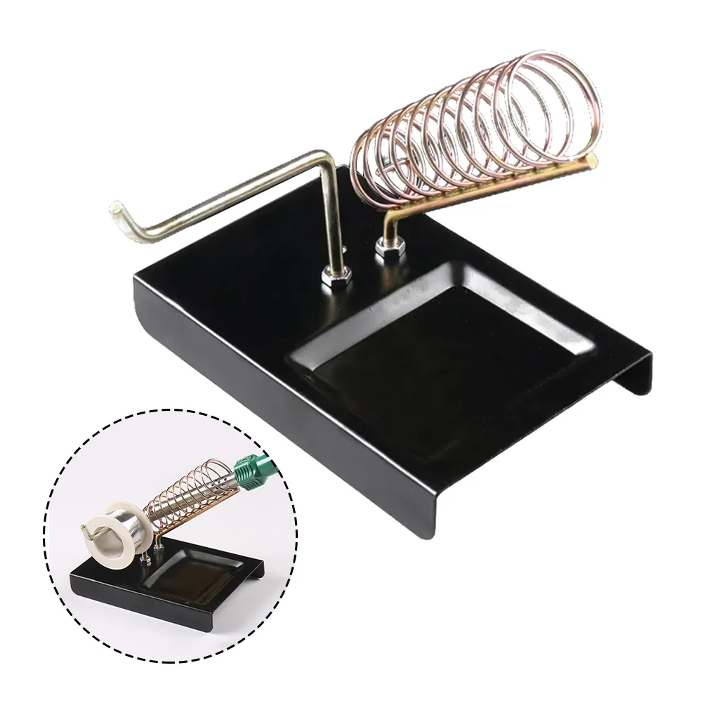 Multi Functional Soldering Iron Bracket Soldering Wire Stand All Metal Handle Soldering Wire Stand Soldering Tools