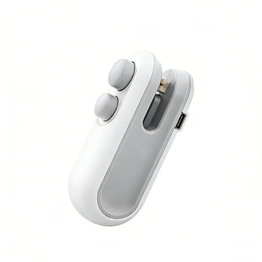 Mini Handheld Heat Sealer, Portable Plastic Bag Sealing Machine for Food, Snacks & Packaging