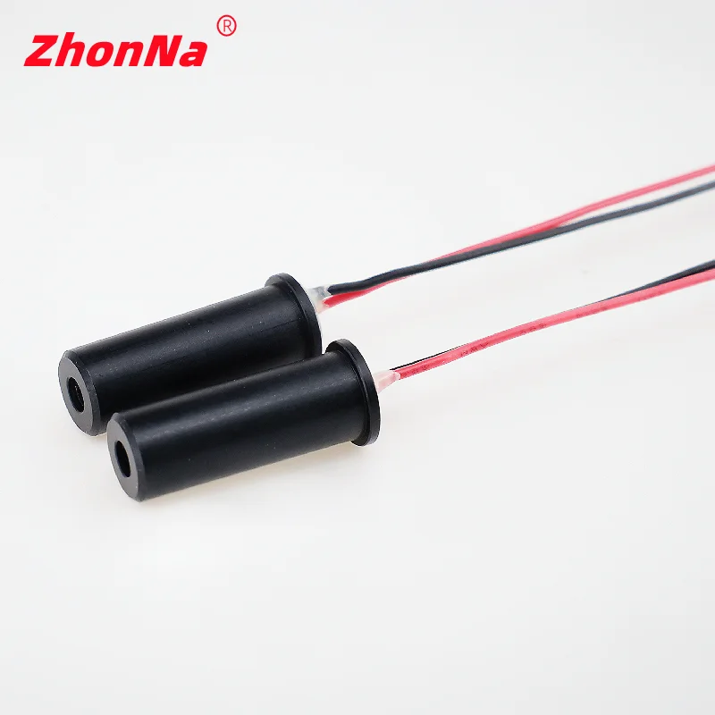 

7.5X21mmRed 635nm 5mW Dot Laser Modul DC Enter 3V/5V Metal BronzeHead Target Photoelectric Source manufacturerFree Customization