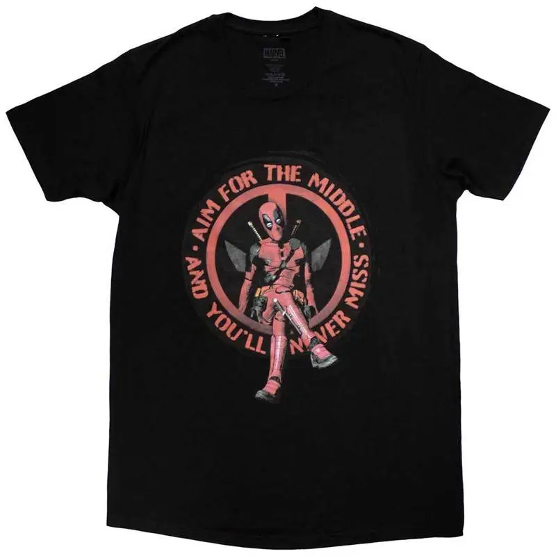 Comics T Shirt X Large S Deadpo F500Z