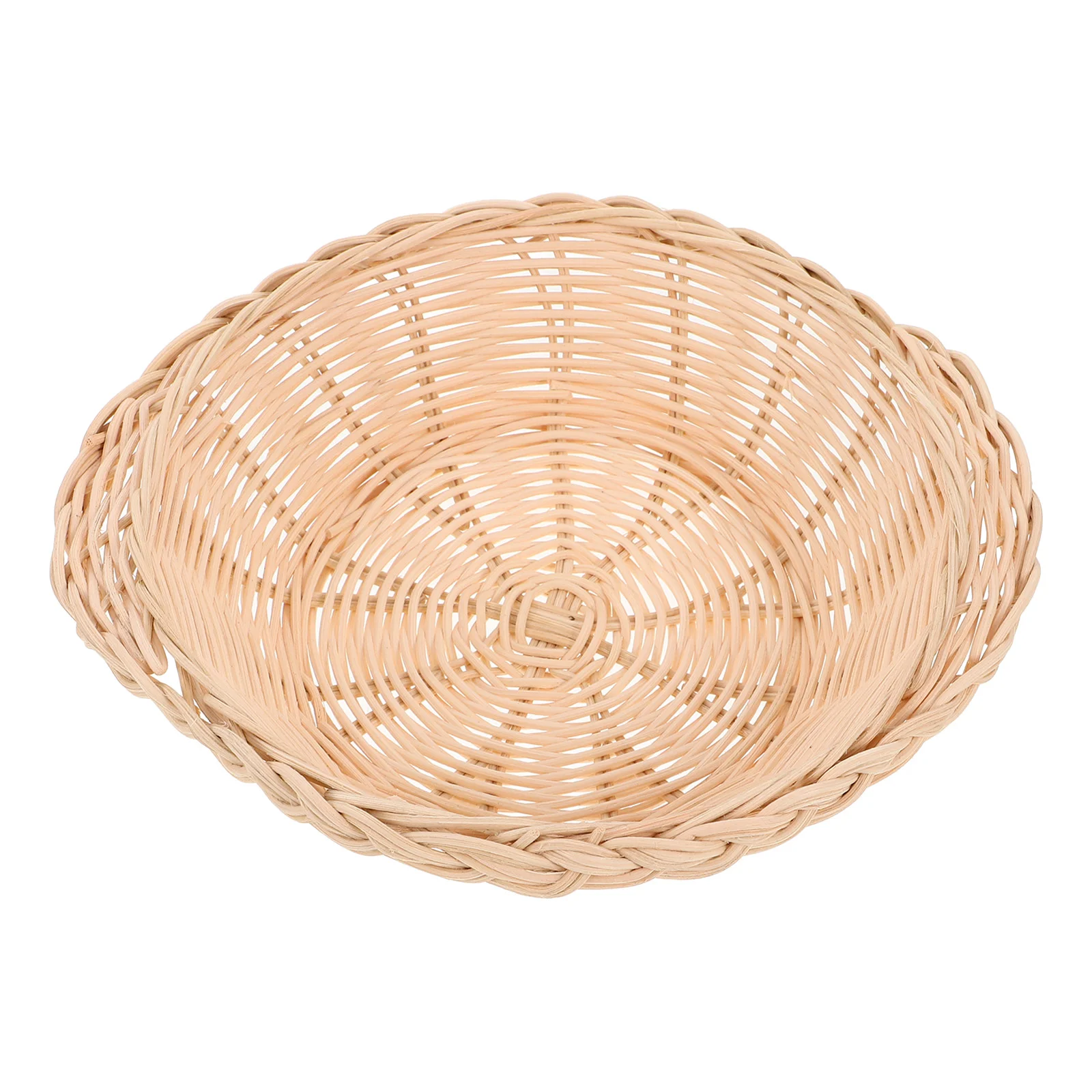 Rattan Basket Claypot Blue Bread Rectangular Woven Casserole Straw Steamed Bun Wicker Fruit Plate Baskets for Kitchen Counter