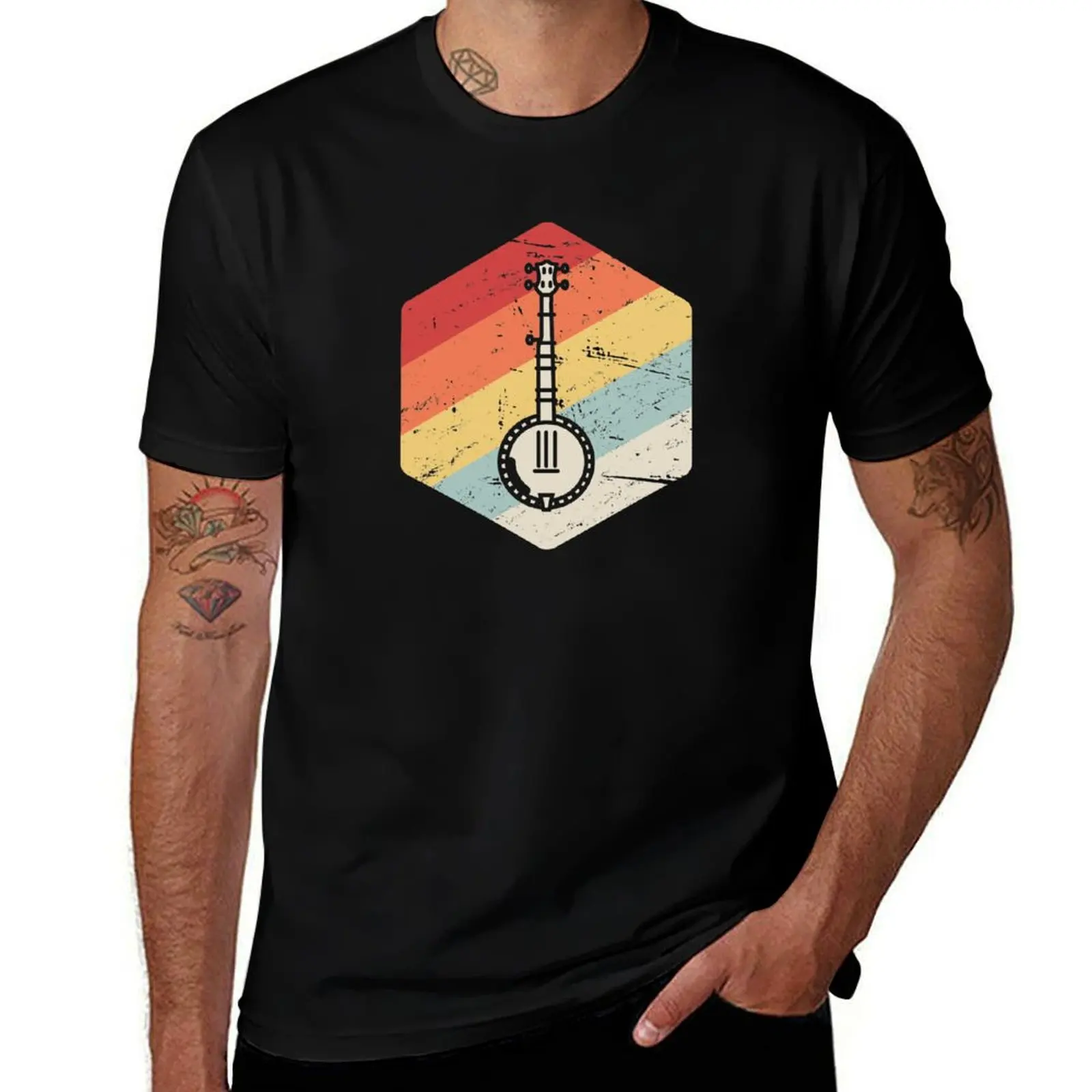 Bluegrass Music / Bluegrass Musician Vintage T-Shirt Casual Streetwear Short Sleeve Tee T-Shirt