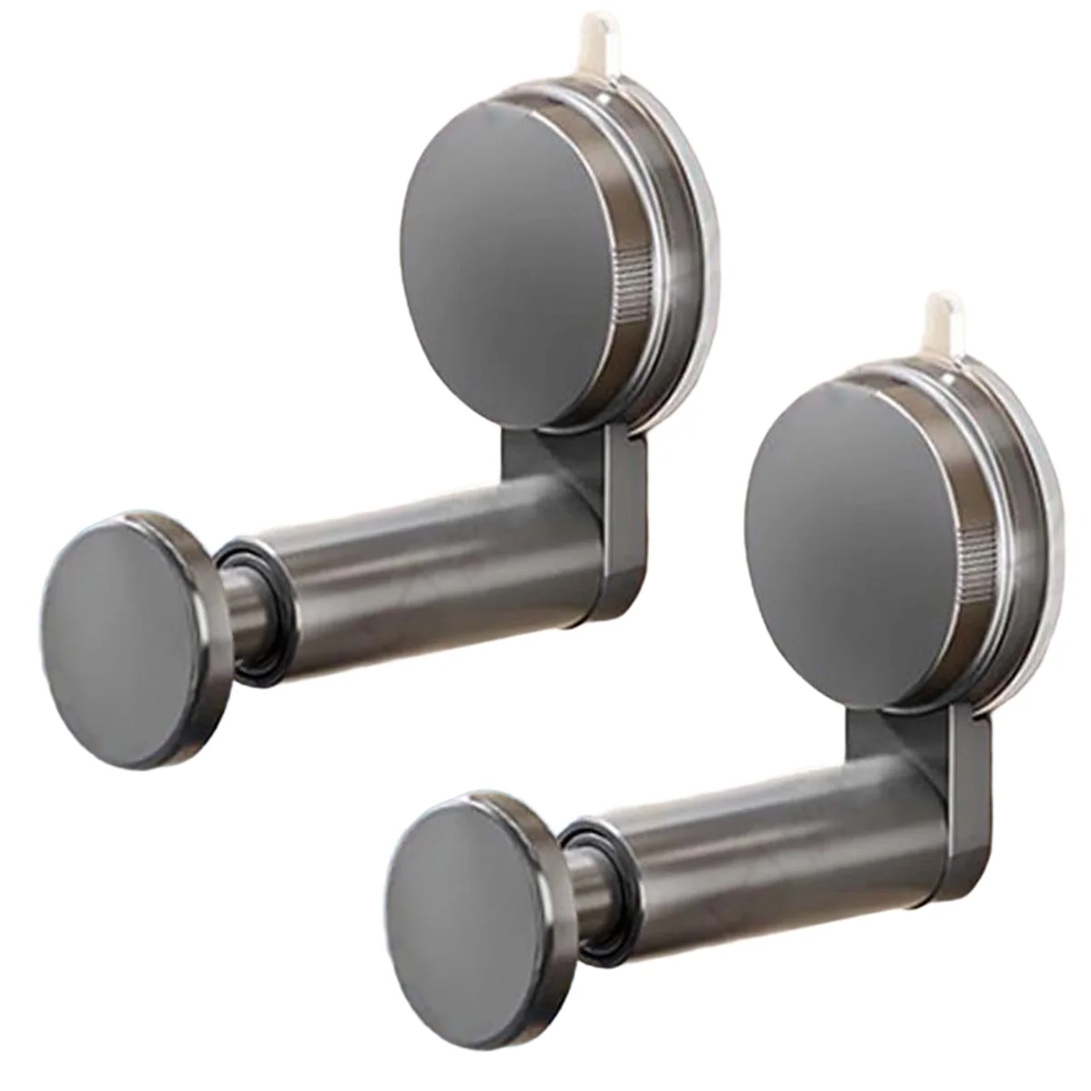 2025+ Suction Cup Self-Adhesive Extendable Garment Rack, Space Saving Clothes Hanger Storage Holder for Closet Laundry Room