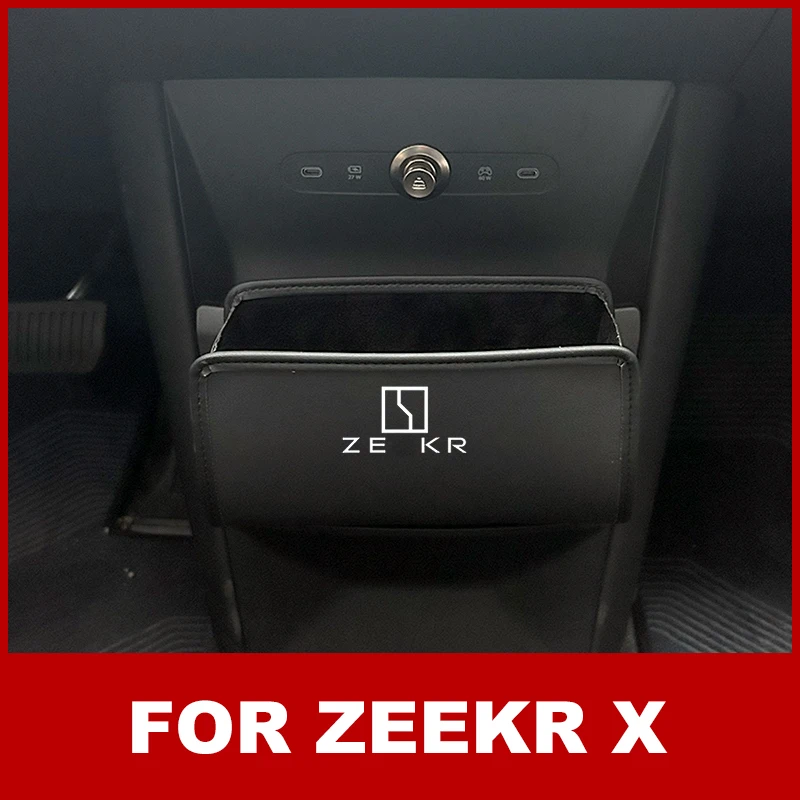 Adatto per Zeekr X 2023 2024 scatola portaoggetti per auto accessori per la modifica della scatola portaoggetti della Console centrale anteriore