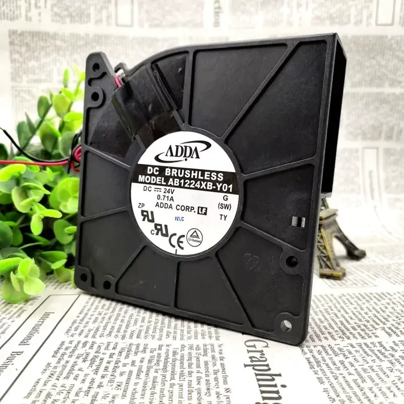 XINYI for ADDA AB1224XB-Y01 0.70A 24V 12032 Large Air Volume Turbine Blast Cooling Fan