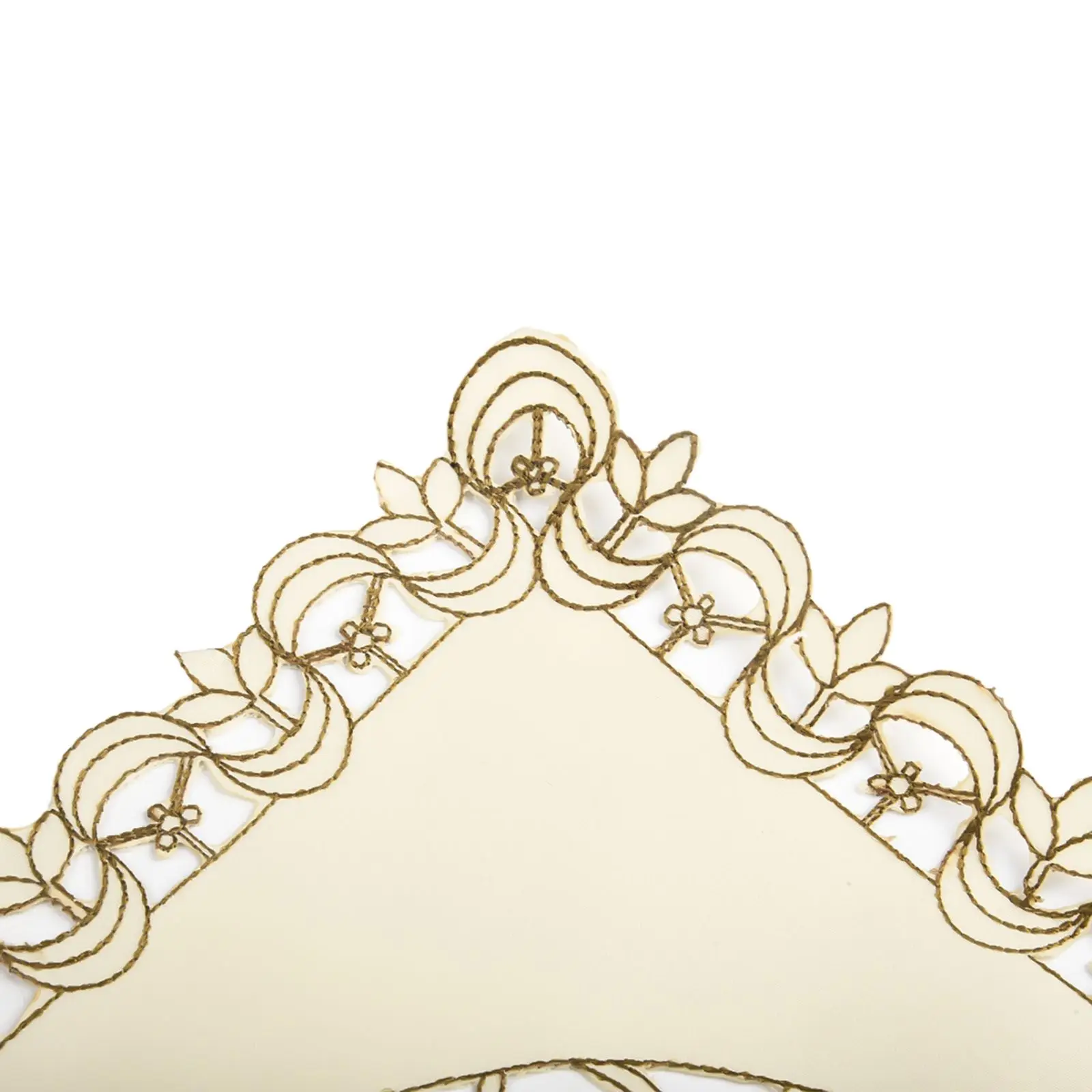 مفرش المائدة العملي المفيد القابل للغسل اكسسوارات المنزل خمر الديكور المطرزة الأزهار الدانتيل حصيرة واقية