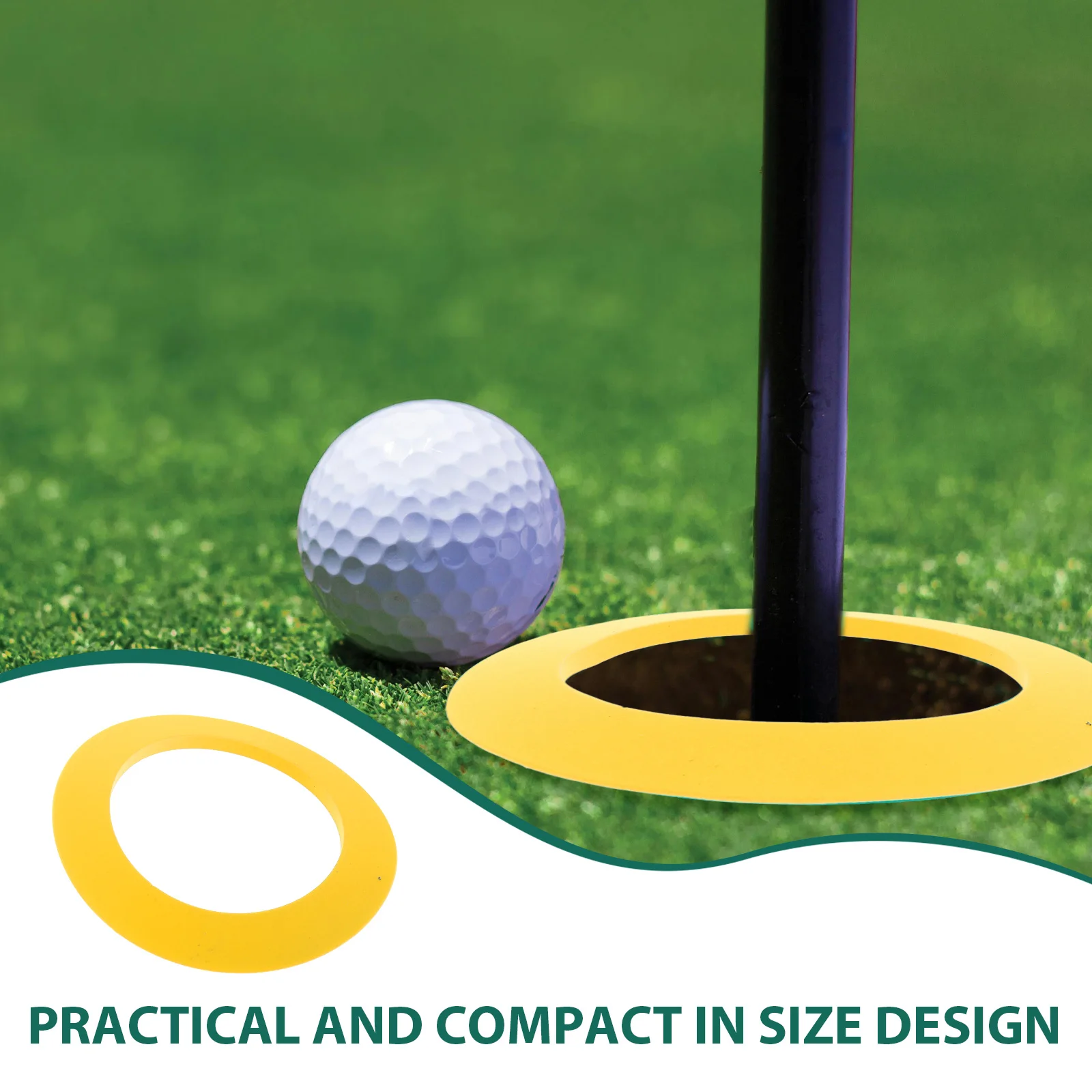 

Portable Putting Target Indoor Outdoor Training Aid Golf Practice Equipment Putting Green Cups Golf Hole Cup Blue