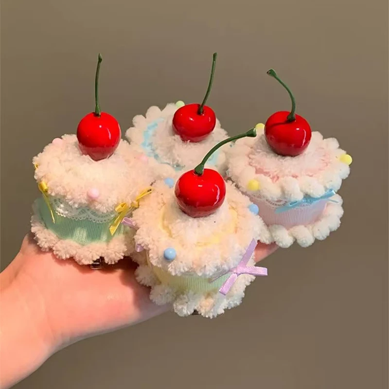 2026 Niedliche Cupcake-Haarspange Geburtstagshut Kopfschmuck Foto-Requisiten Lolita Zylinder Mädchen Haaraccessoires Kopfschmuck-Accessoires Geschenke – Detail 15
