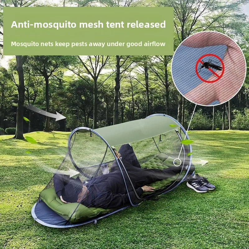 เตียงพับพักกลางวัน งีบหลับคนเดียว เรียบง่าย สำหรับแคมป์ งานกลางคืน ของใช้สำหรับคนทำงาน