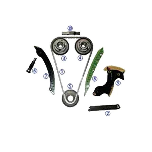 TIMING CHAIN KIT For M271 3.5L A2710500800 A2710500947 CHTK-BZ010-V