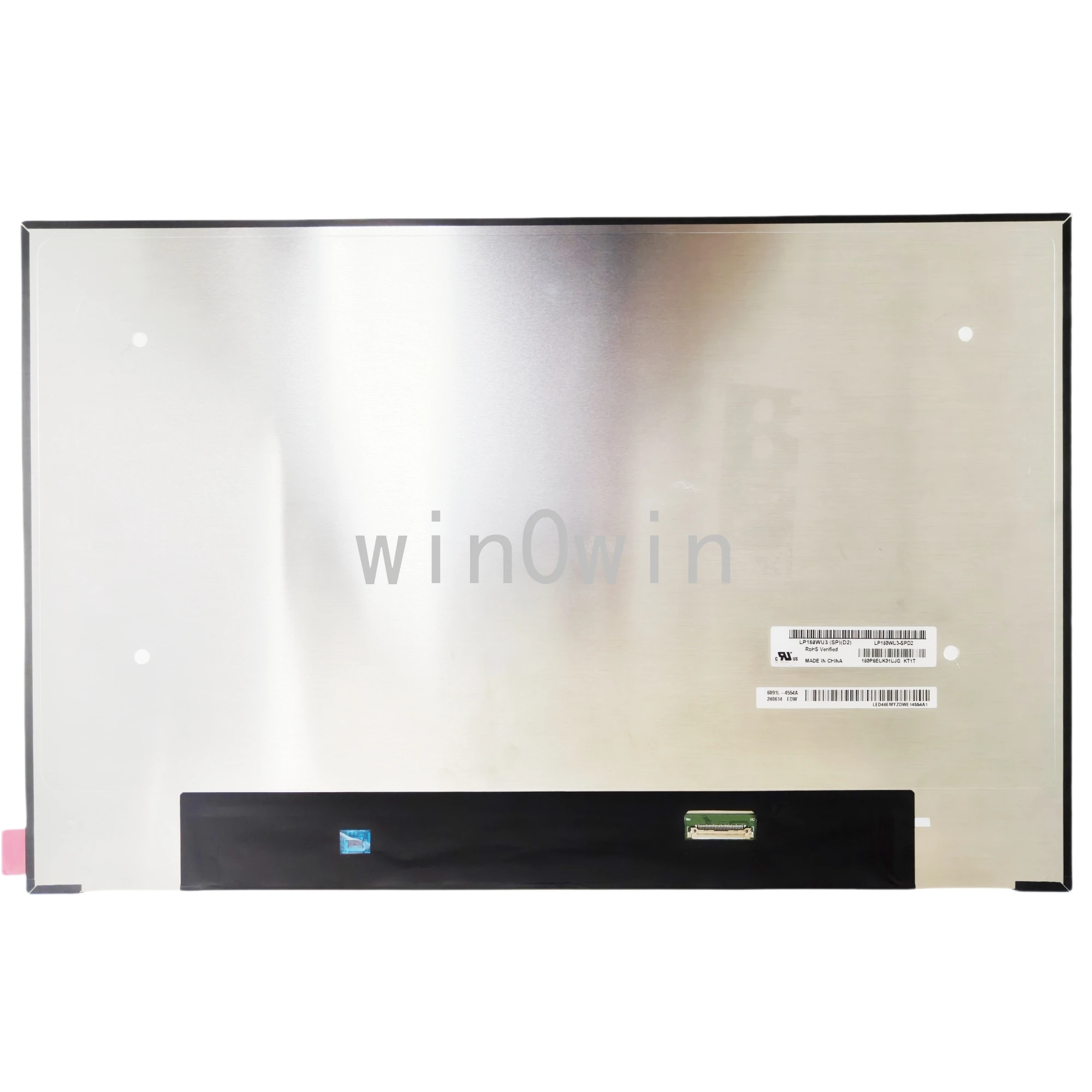 

LP160WU3 SPD2 16,0-дюймовый оригинальный сменный дисплей, матричный ЖК-экран для ноутбука IPS