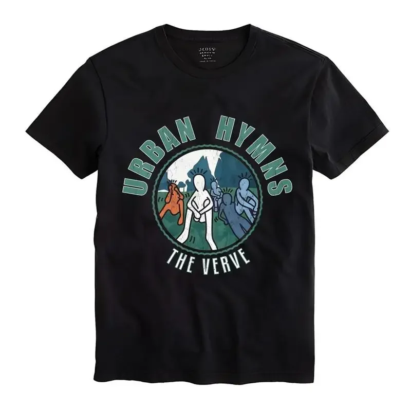 T shirt THE VERVE URBAN HYMNS Men Black Size S 5XL