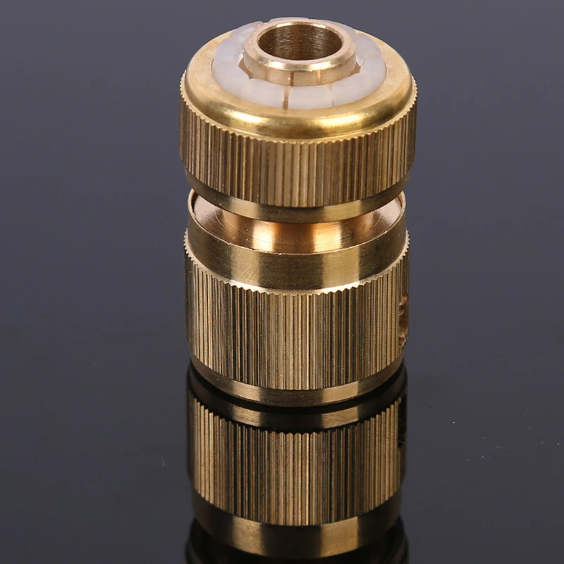 Direct Spray High Pressure Water Gun Spray Nozzle Quick Connector Adjustable Pressure Brass Automobile Washing Tools Accessories