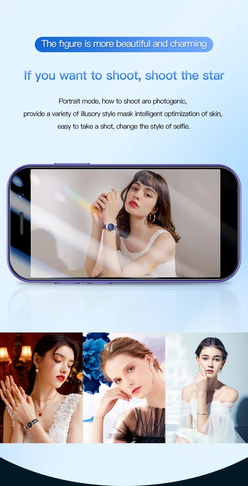 SOYES XS17 Pro 3G Smartphone 3.0inch MTK Quad Core 2GB RAM 16GB ROM Dual SIM 5MP 1950mAh Android Mini Cellphone Face Recognition