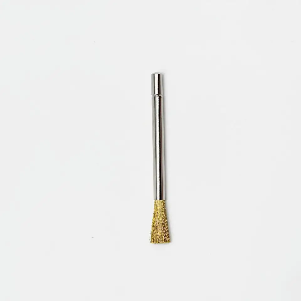 Efficient Dental Bur Cleaning Brush Steel Wire Scrubber for Rotary Instruments Carbide Burs Laboratory Professional Cleaning Kit