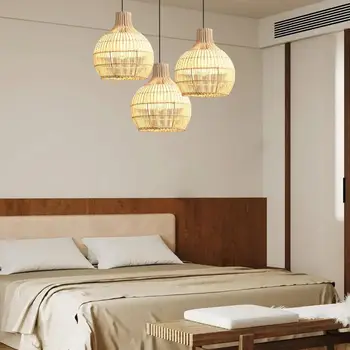 6 best sales Rattan-Kronleuchter - №5