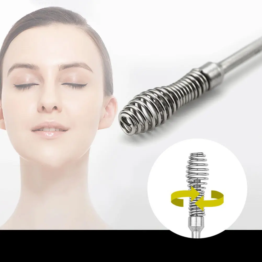 7Pcs Ear Wax Cleaner Stainless Steel Picks Double Ended Design for Safe Removal and Massage Wax Curette Stainless Steel Ear Pick