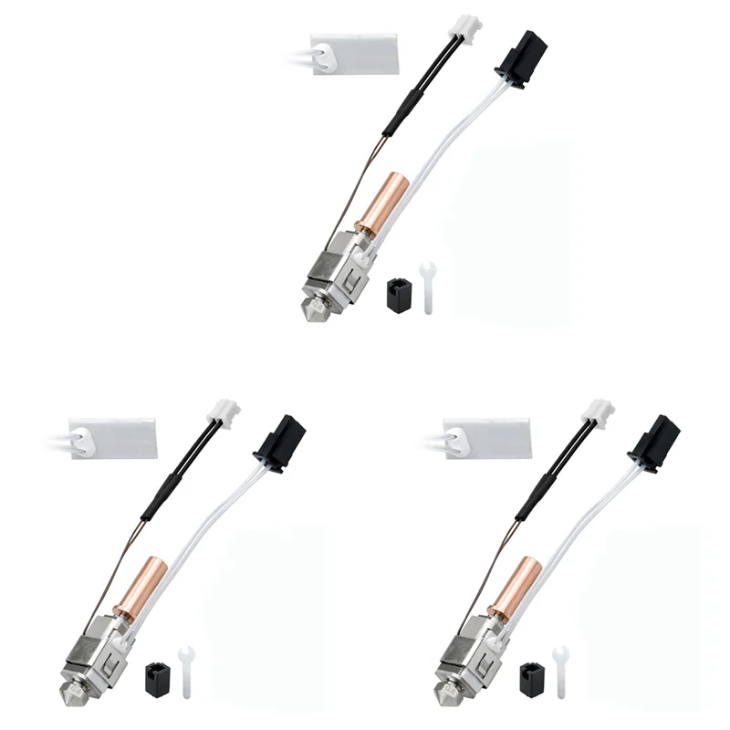 ترقية 3X لمجموعة Anycubic Kobra 2 Hotend، خرطوشة سخان الثرمستور 0.4 مم طباعة نهاية ساخنة لـ Kobra 2 Plus/Neo/Kobra 2