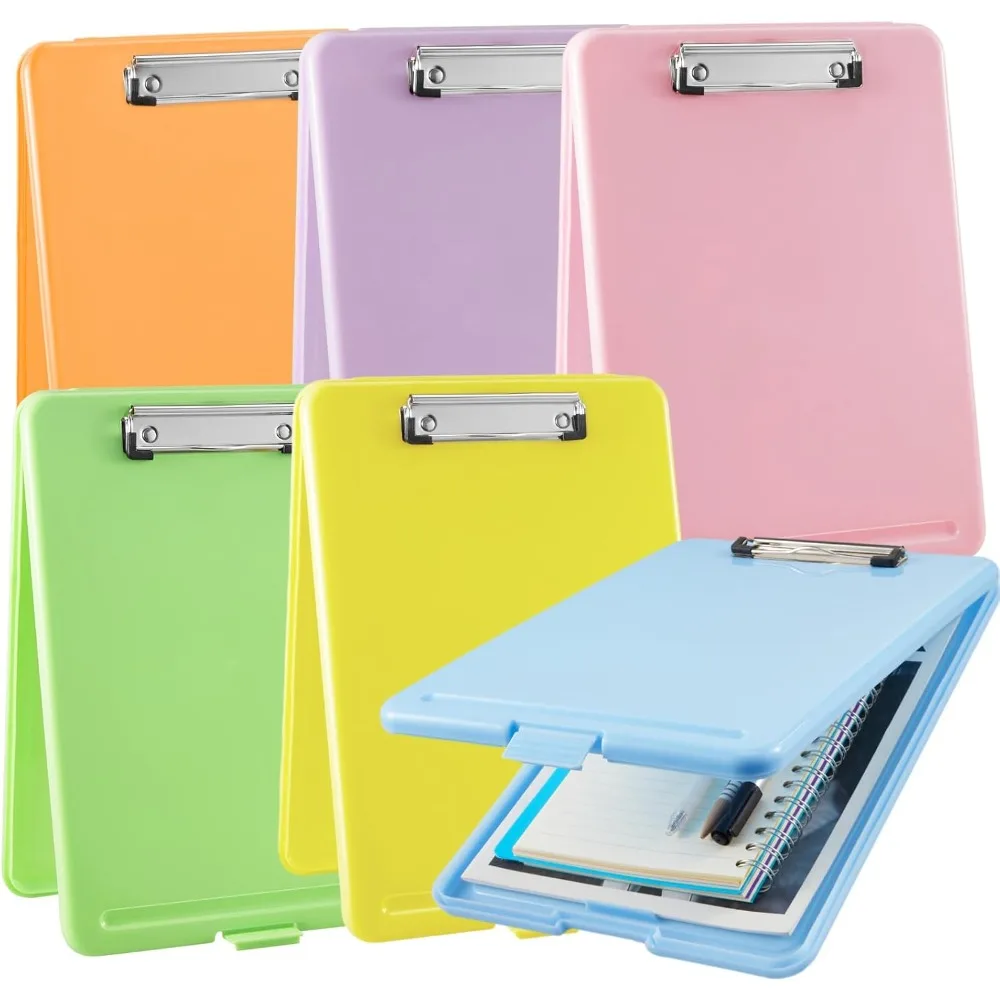 

A4 Multi-functional File Folder Desktop Test Paper Organizer Office Document Board Folder Storage Box Writing Board, Office