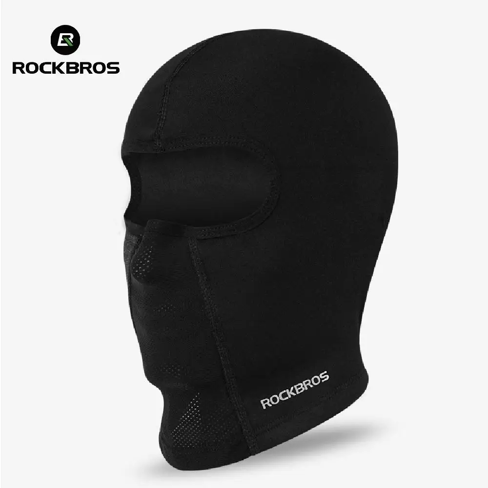 ROCKBROS Sturmhaube, Winter-Gesichtsmaske, warme Fahrradhelm-Innenkappe, winddicht, atmungsaktiv, waschbar, für Damen und Herren. – Detail 12