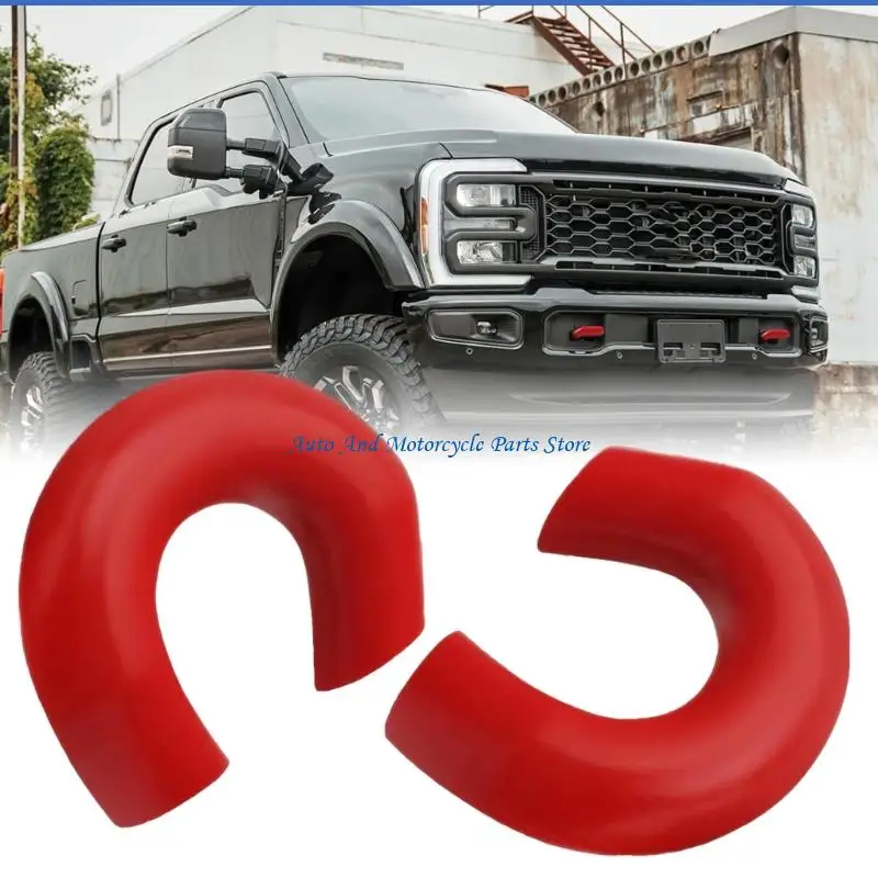 P9FD Stylish Modern Design Tow Hook Cover For F250 F350 F450 Long Lasting