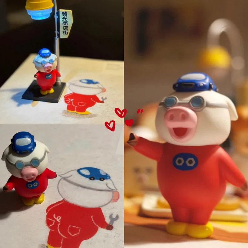 Nowość w magazynie Figurka Bread Thief Blind Box Urocza ozdoba na biurko Prezent niespodzianka na urodziny dziecka Pamiątka