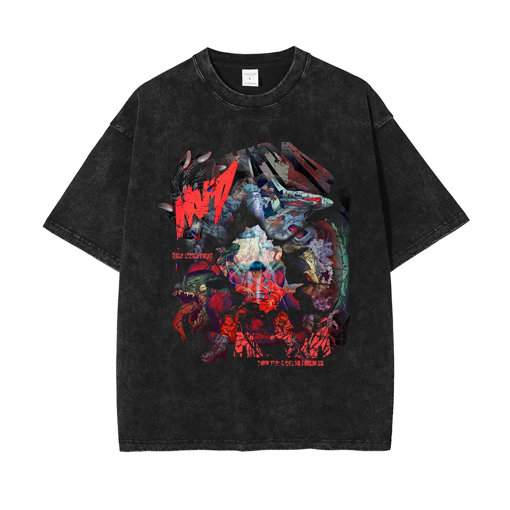 Jujutsu Kaisen Anime Printed Vintage T-shirt Men's Clothing Graphic T Shirts Oversized Y2k Goth Short Sleeve New In Tops & Tees