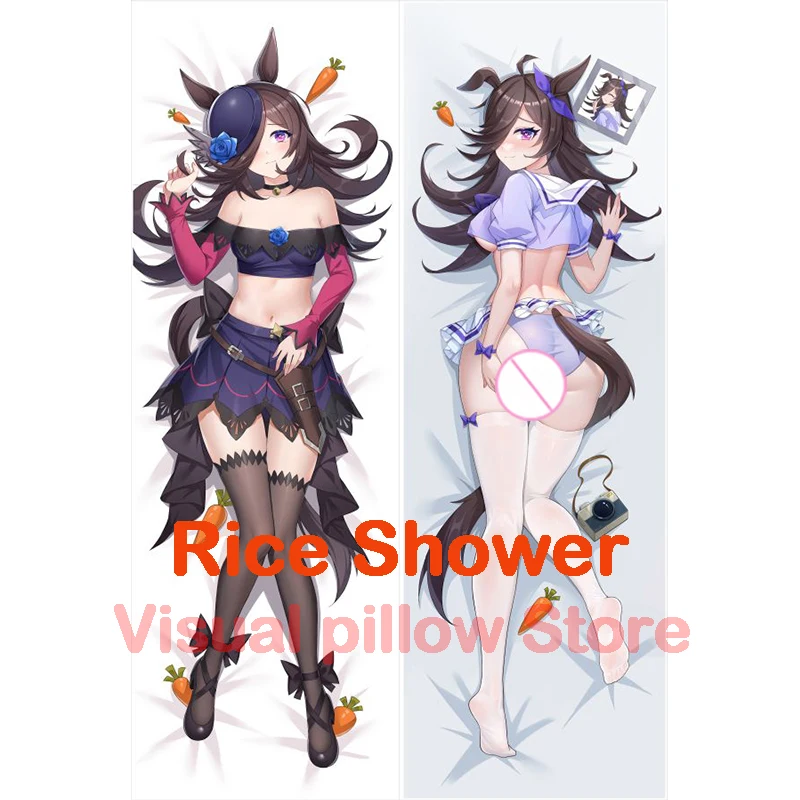 

Dakimakura anime дакимакура Подушка Dakimakura рисовая душевая для взрослых, наволочка с двухсторонним принтом в стиле аниме «Аниме» амуме «Uma musum Pretty Derby»