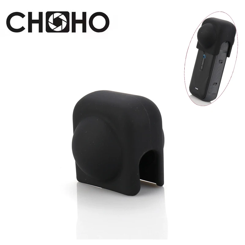 For Insta360 X5 X3 X4 Accessories Lens Cover Cap Protector Rubber Shell Silicone Protect Lente For insta 360 x5 x4 x3 accessori