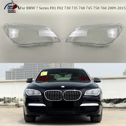 Do BMW serii 7 F01 F02 730 735 740 745 750 760 2009-2015 Osłona reflektora Przezroczysty klosz klosza reflektora