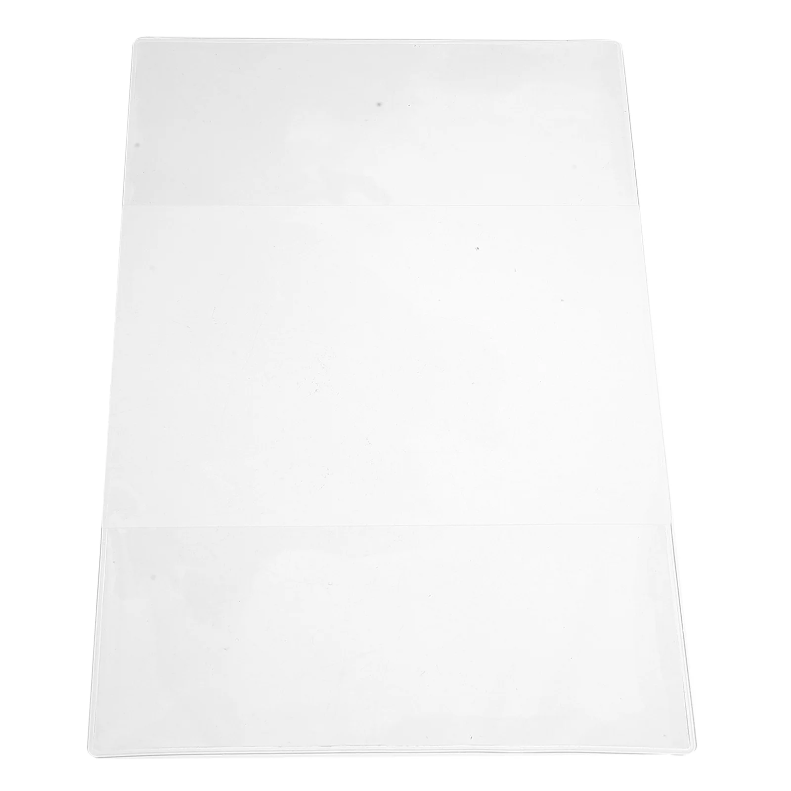 Anti-Scratch Sleeve Transparent Book Cover Sleeve Clear Notebook Protective Cover for Textbooks Planners Scrapbooks for Home